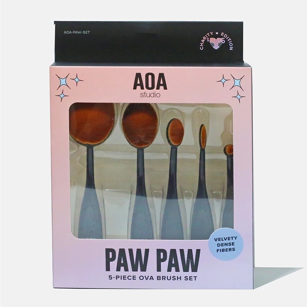 Paw Paw: 5-Piece Ova Brush Set
